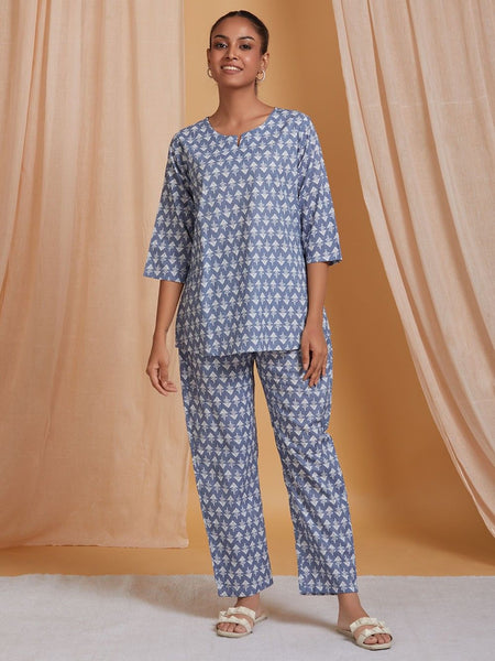 Ichaa Pure Cotton Night Suit