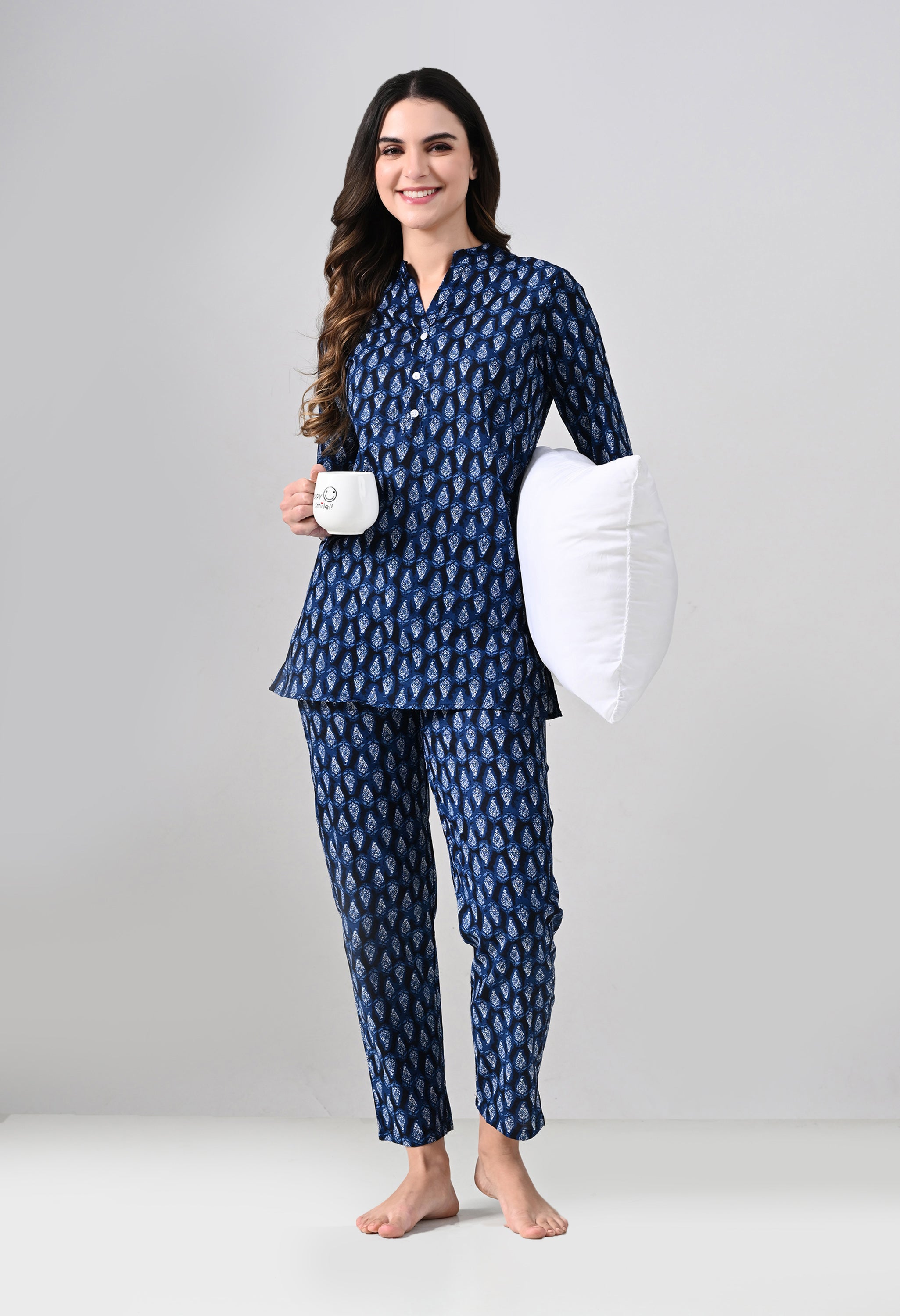 Ichaa Pure Cotton Night Suit – ICHAA JAIPUR