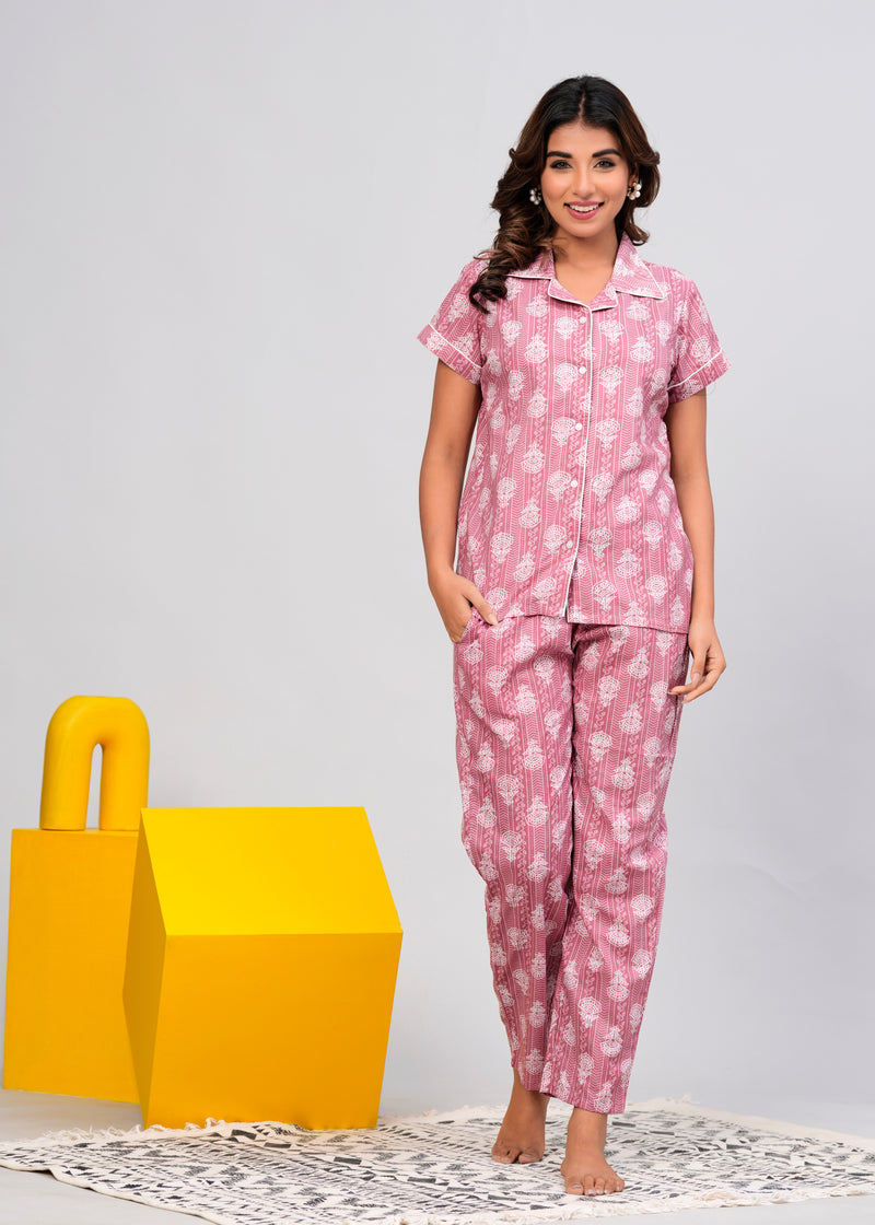 Ichaa Pure Cotton Night Suit