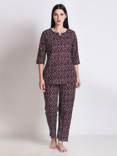 Ichaa Pure Cotton Night Suit