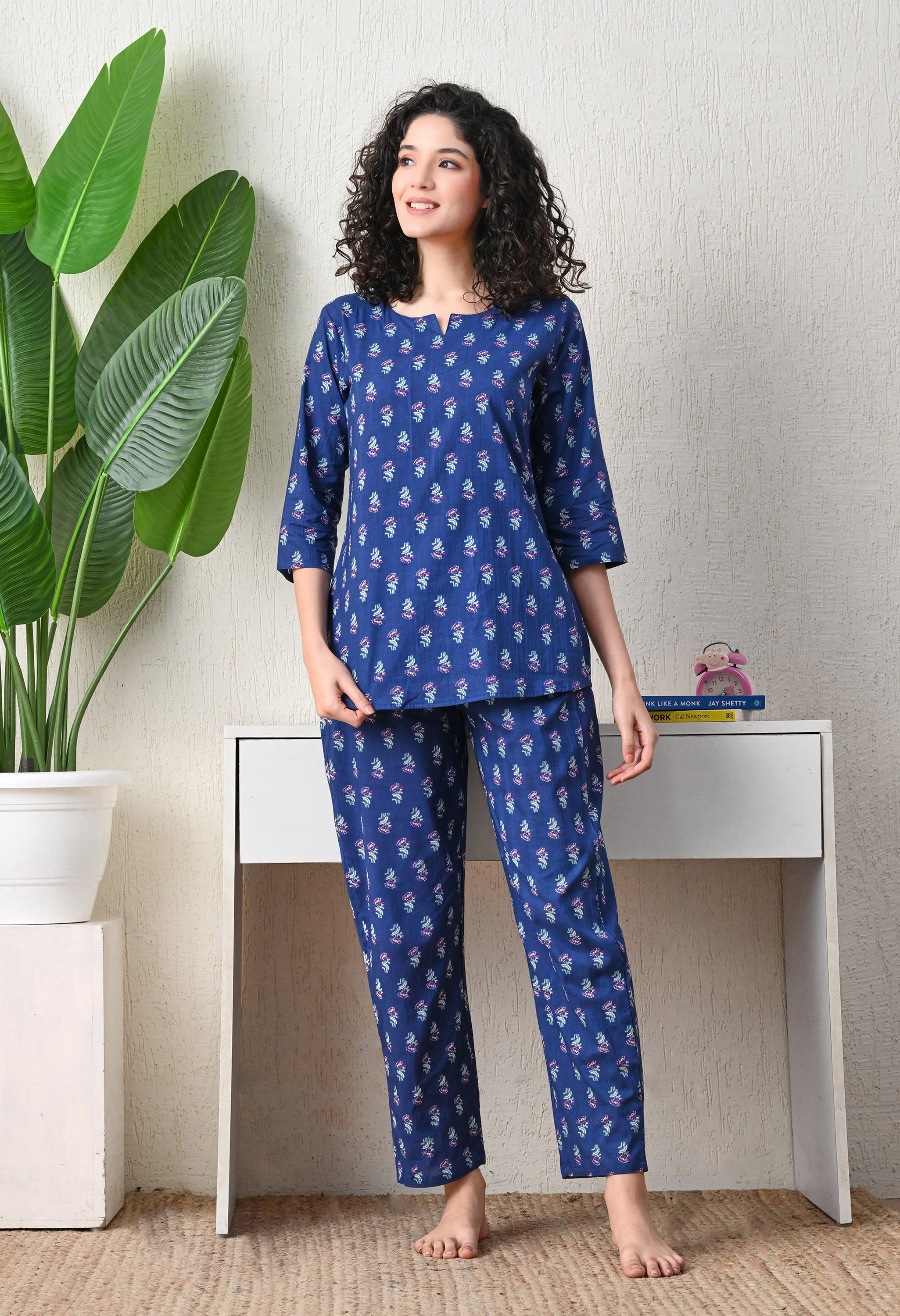 Ichaa Pure Cotton Night Suit – ICHAA JAIPUR