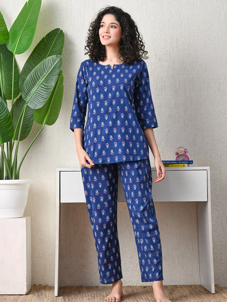 Ichaa Pure Cotton Night Suit