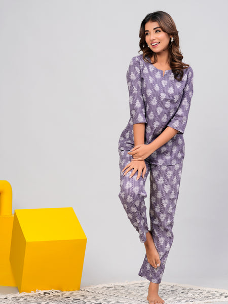Ichaa Pure Cotton Night Suit