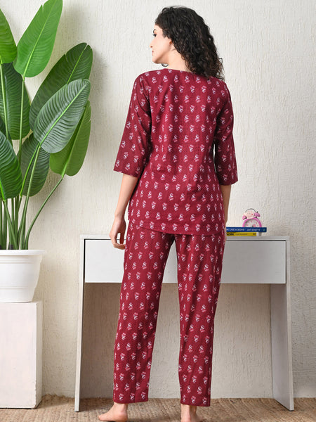 Ichaa Pure Cotton Night Suit