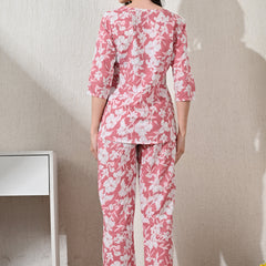 Premium Rayon Printed Night Suit
