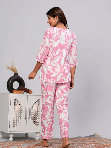 Premium Rayon Printed Night Suit