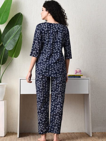 Ichaa Pure Cotton Night Suit