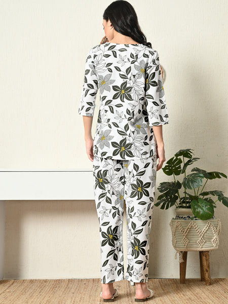 Premium Rayon Printed Night Suit