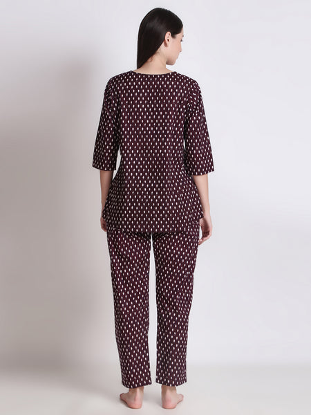 Ichaa Pure Cotton Night Suit