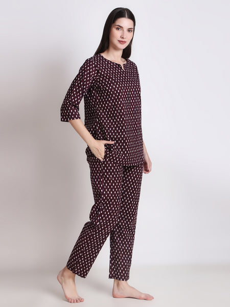 Ichaa Pure Cotton Night Suit