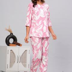 Premium Rayon Printed Night Suit