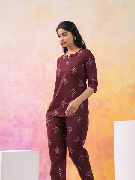 Ichaa Pure Cotton Night Suit