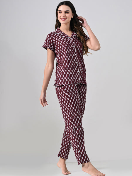 Ichaa Pure Cotton Night Suit