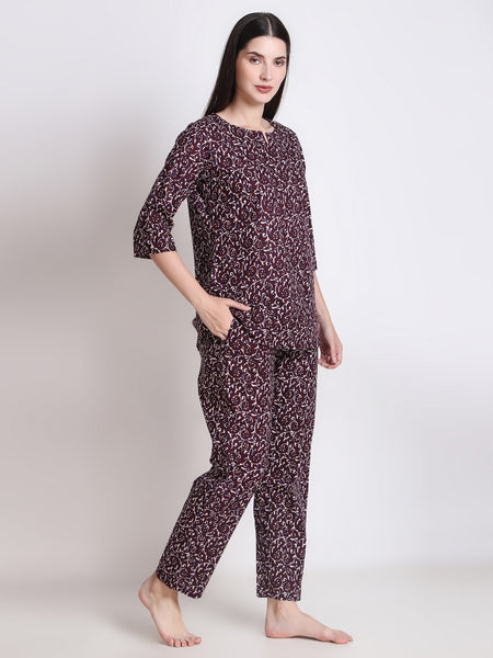 Ichaa Pure Cotton Night Suit