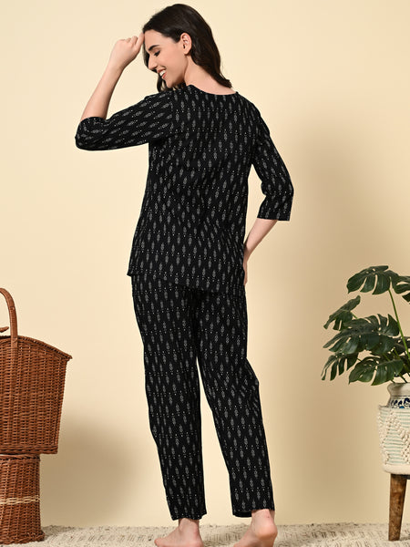Ichaa Pure Cotton Night Suit