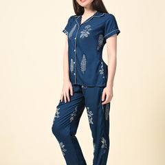Premium Rayon Printed Night Suit