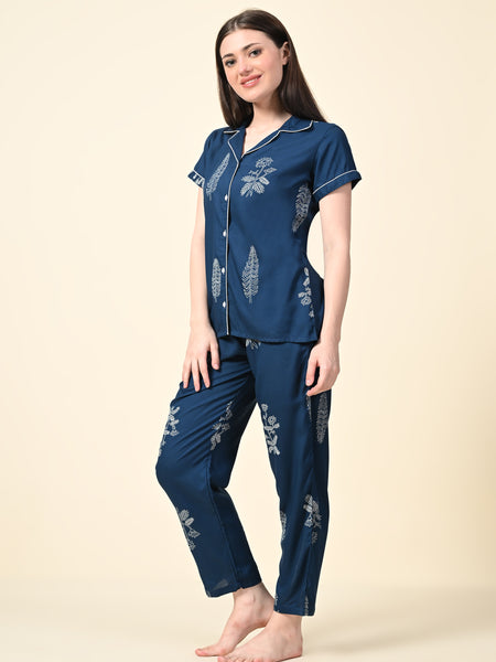 Premium Rayon Printed Night Suit