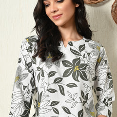 Premium Rayon Printed Night Suit