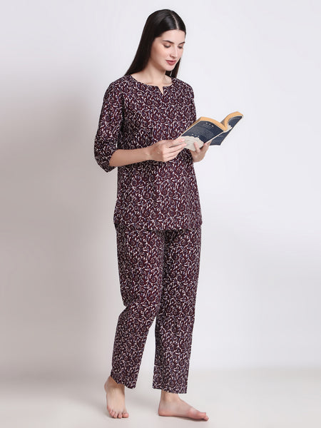 Ichaa Pure Cotton Night Suit