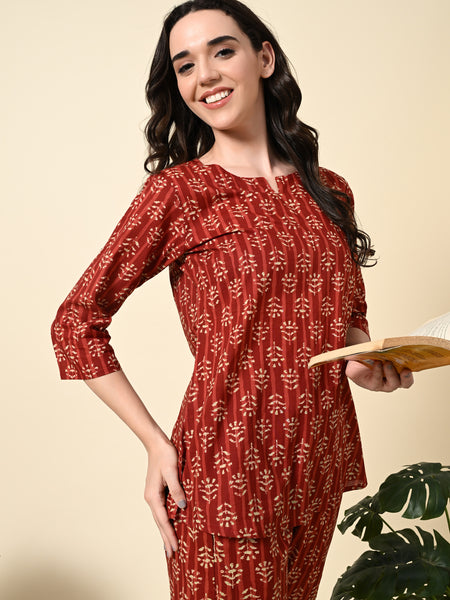 Ichaa Pure Cotton Night Suit
