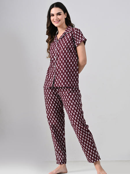 Ichaa Pure Cotton Night Suit
