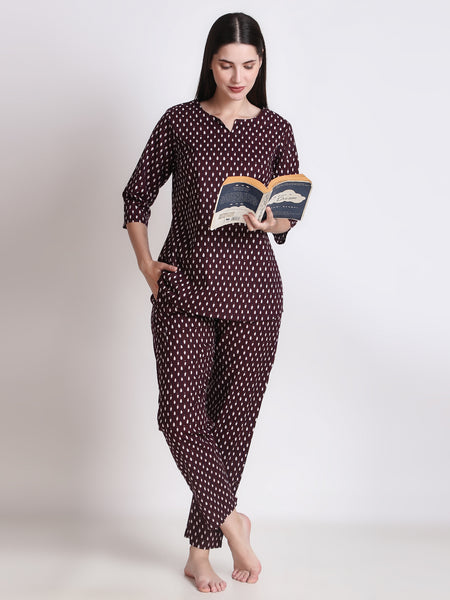 Ichaa Pure Cotton Night Suit
