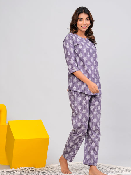Ichaa Pure Cotton Night Suit