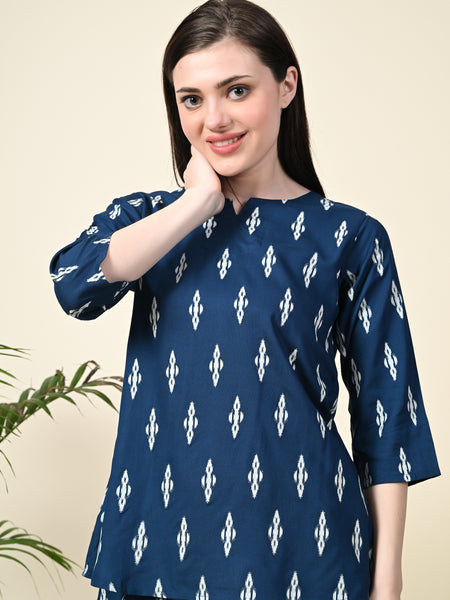 Premium Rayon Printed Night Suit