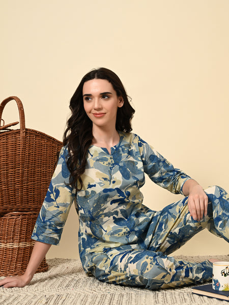 Ichaa Pure Cotton Night Suit