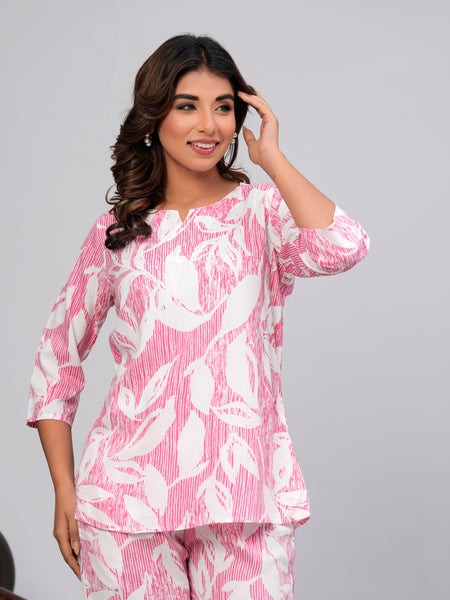 Premium Rayon Printed Night Suit