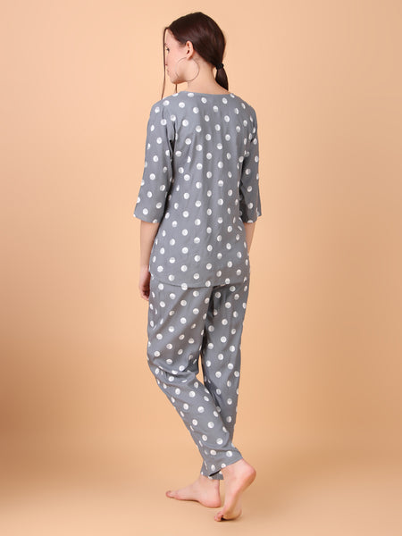 Premium Rayon Printed Night Suit