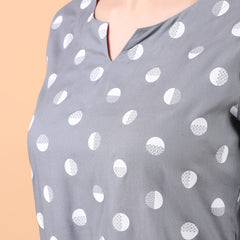 Premium Rayon Printed Night Suit