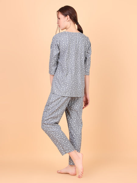 Premium Rayon Printed Night Suit