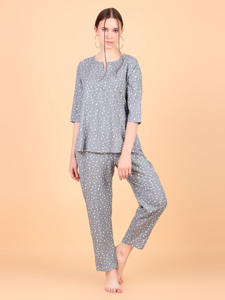 Premium Rayon Printed Night Suit