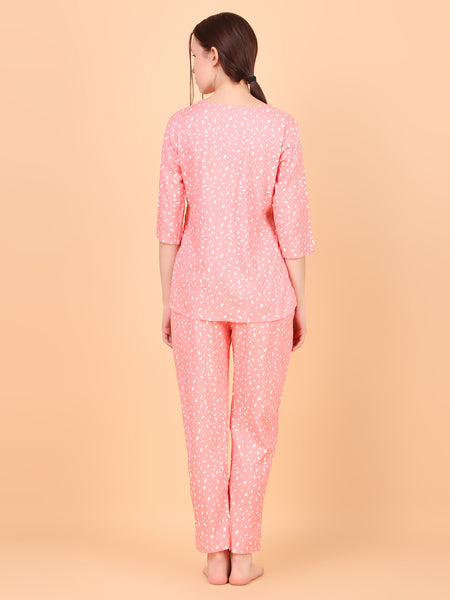 Premium Rayon Printed Night Suit
